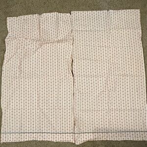 Garnet Hill Cotton Percale King Pillowcases